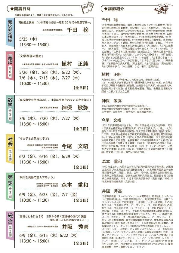 学び直し講座「図書館学校」