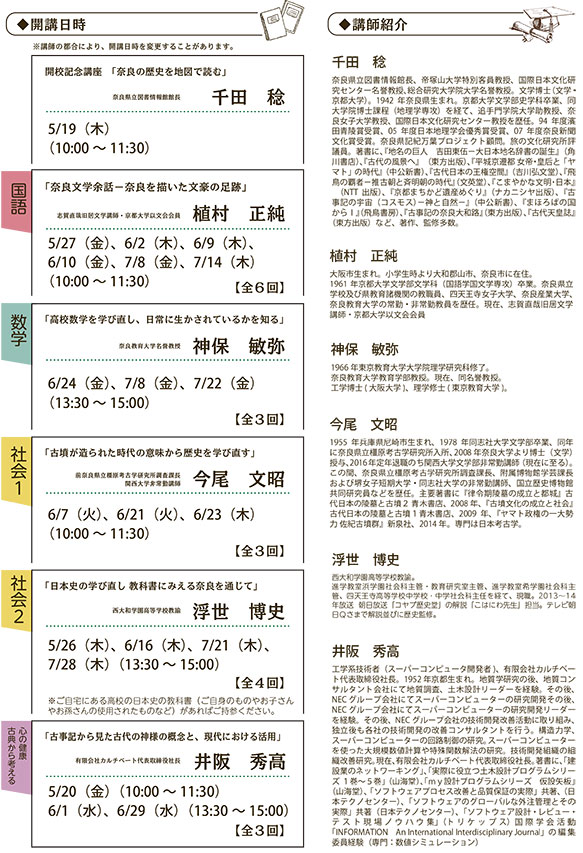 学び直し講座「図書館学校」